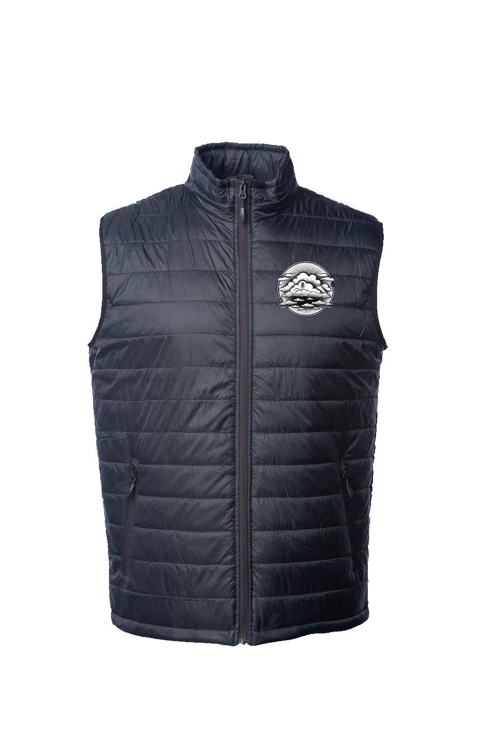 Basket in Clouds Mens Puffer Vest