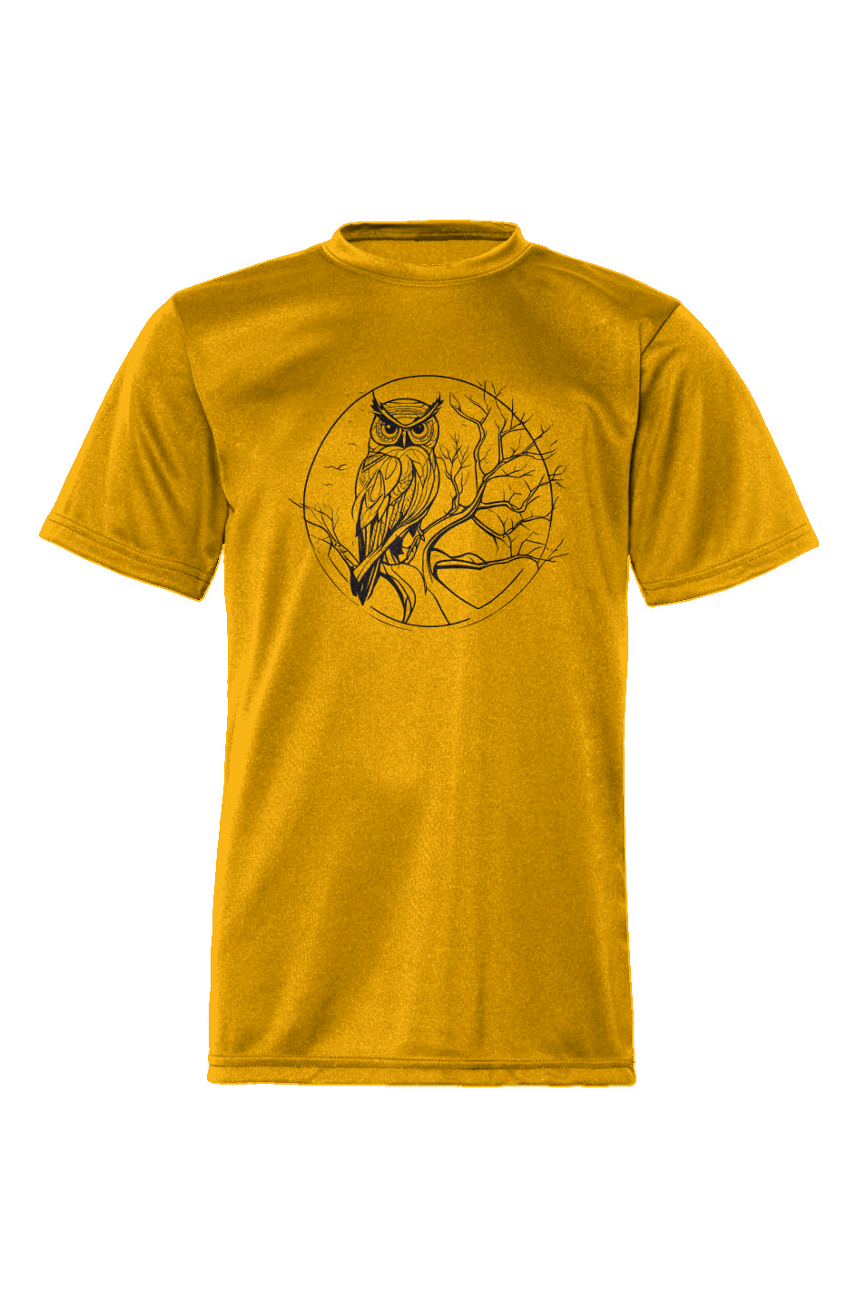 Owl front - basket backgYouth Performance T-Shirt