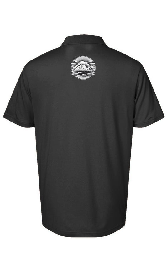 Owl logo front - Basket cloud back Adidas Performance Polo